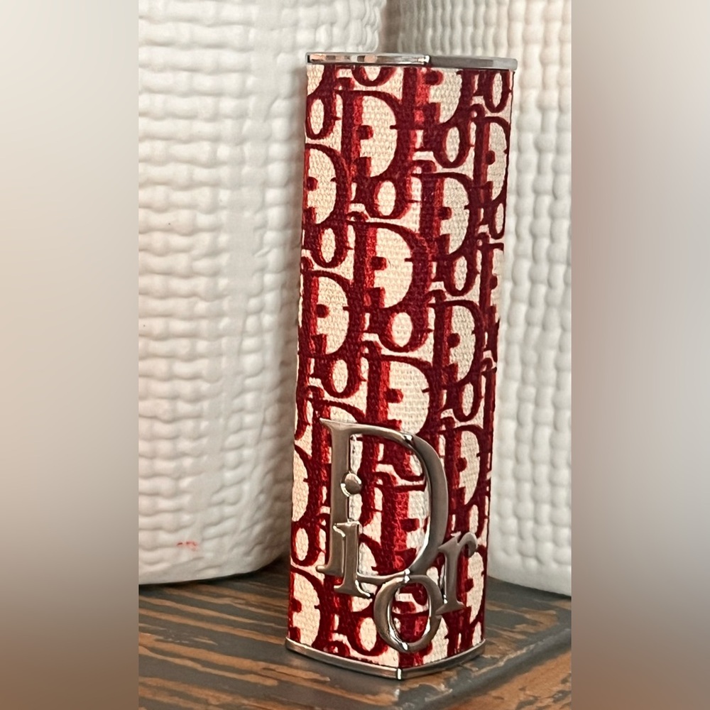 DIOR ADDICT CASE - LIMITED EDITION: Burgundy Oblique NWOT - Picture 4 of 9